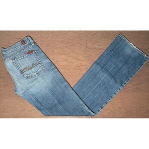 7 For All Mankind Low Rise Jeans